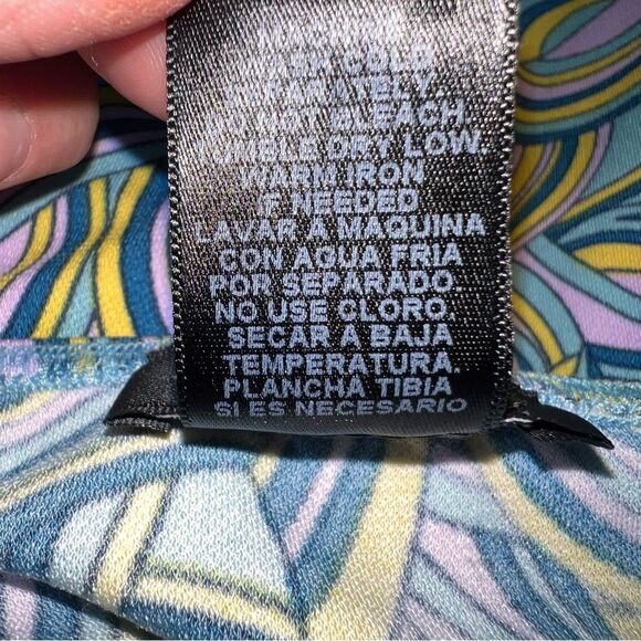 BCBG Paris Halter Style Mini Dress Large Retro Ruched Sides Party Festival - Picture 10 of 11